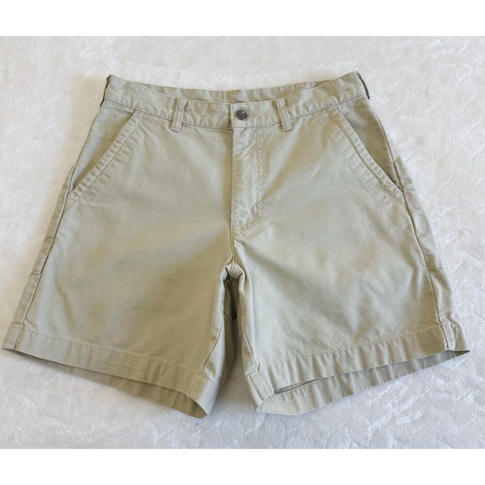 Vintage Patagonia Men 32 Stand Up Organic Canvas Utility Hiking Shorts Y2K 90s